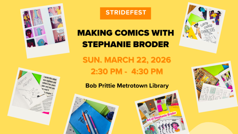 Making Comic with Stephanie - Cover